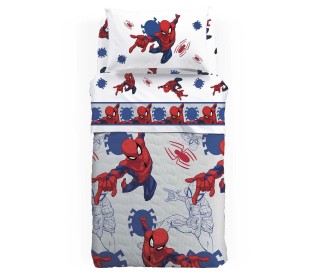 Caleffi Casabiancheria.it | Copriletto trapuntato Marvel Caleffi Spiderman America