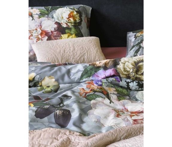 Casabiancheria.it | Parure copripiumino matrimoniale Essenza Home Fleur Blu copripiumini essenza home amazon