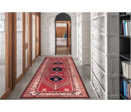 Casabiancheria.it | Tappeto passatoia antiscivolo By Suardi Emozioni D’Oriente Bakhtiari Salmone tappeti orientali antiscivolo p