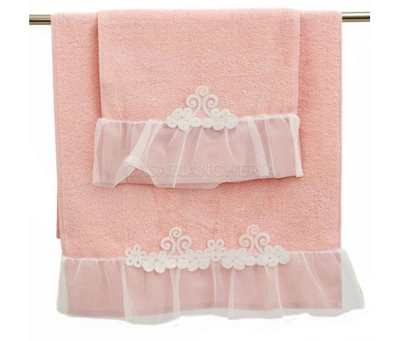 Casabiancheria.it | Coppia asciugamani di spugna Vittoria asciugamano viso e ospite amazon