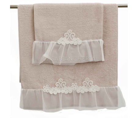 Casabiancheria.it | Coppia asciugamani di spugna Vittoria asciugamano viso e ospite amazon