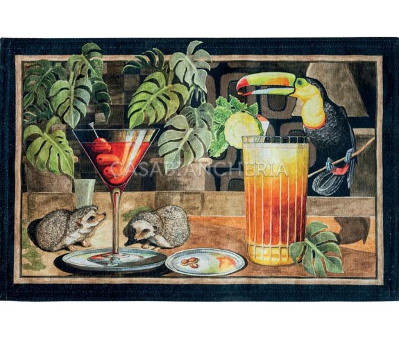 Casabiancheria | Tappeto antiscivolo Tessitura Toscana Telerie Mojito tappeto antiscivolo per cucina