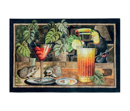 Casabiancheria | Tappeto antiscivolo Tessitura Toscana Telerie Mojito tappeto antiscivolo per cucina