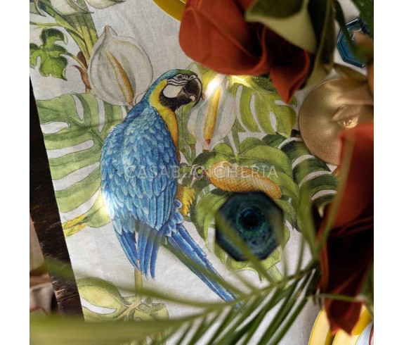 Casabiancheria.it | Tovaglia di canapa Tessitura Toscana Telerie Ara tovaglie in lino colorate