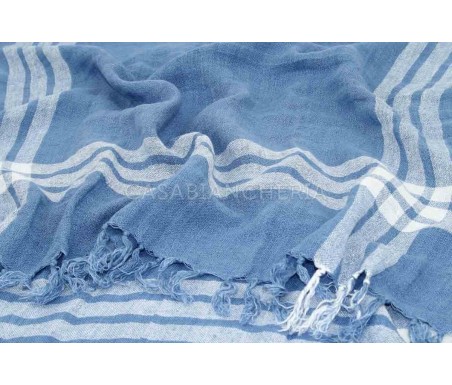 Casabiancheria.it | Telo mare pareo fouta Itaca in lino telo mare antisabbia amazon