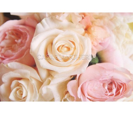 Casabiancheria.it | Federa per guanciale a stampa digitale Rosalba federe per cuscini letto