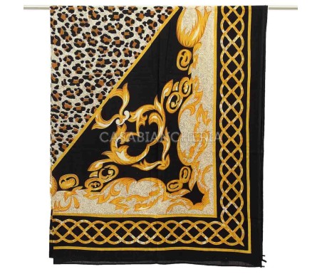 Casabiancheria.it | Telo arredo copritutto Batik Animalier teli arredo foulard in cotone