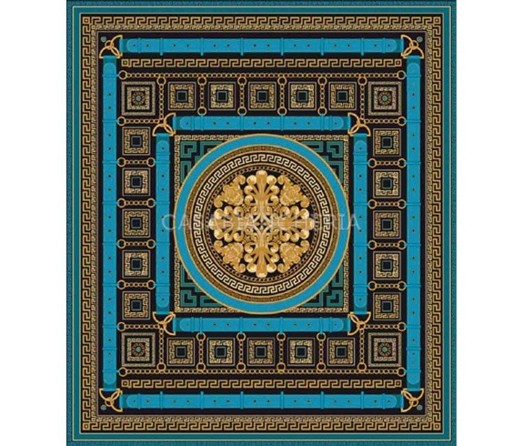 Casabiancheria.it | Telo arredo copritutto Batik Atene teli arredo foulard in cotone