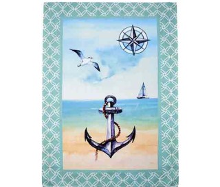 Casabianchria.it | Set strofinacci Tiffany Mare 6 pezzi strofinacci di cotone 2