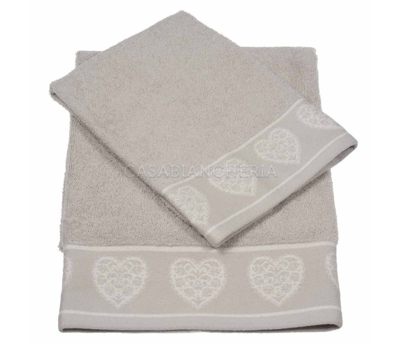 Casabiancheria.it | 3 Coppie asciugamano e ospite Valentina set asciugamani di spugna