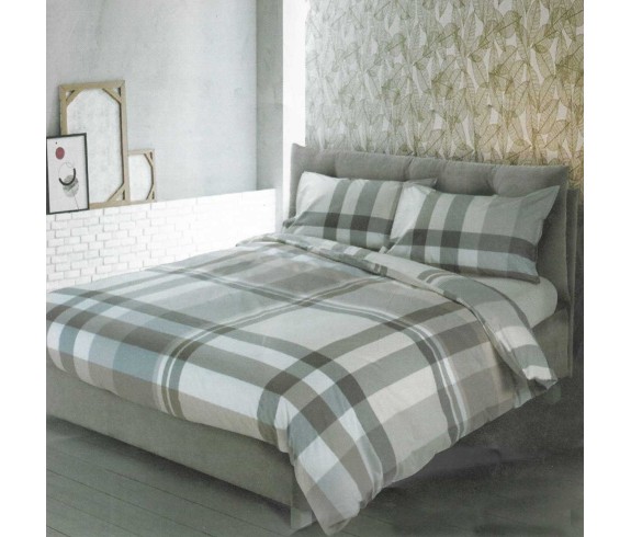 Casabiancheria.it | Parure copripiumino matrimoniale tinto in filo Madison copripiumini matrimoniali singoli 1 piazza e mezza