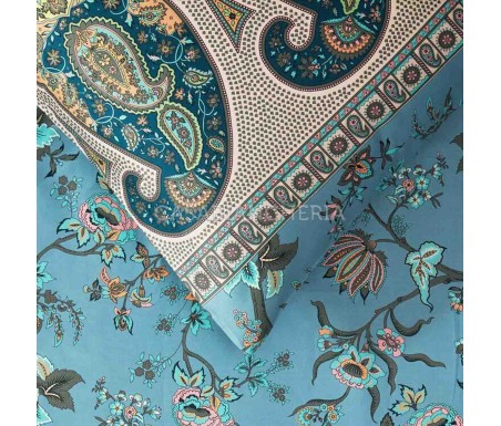 Bassetti Casabiancheria.it | Completo copripiumino matrimoniale Granfoulard Bassetti Genova in raso di cotone copripiumino granf