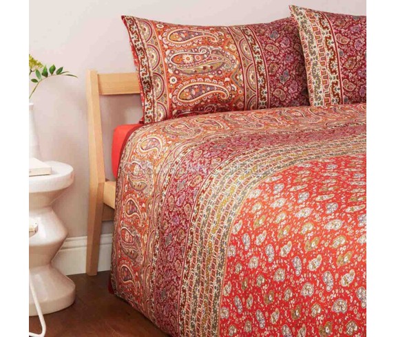 Bassetti Casabiancheria.it | Completo copripiumino matrimoniale Granfoulard Bassetti Imperia in raso di cotone copripiumino gran