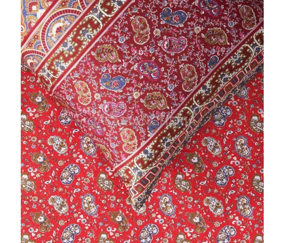 Bassetti Casabiancheria.it | Completo copripiumino matrimoniale Granfoulard Bassetti Imperia in raso di cotone copripiumino gran