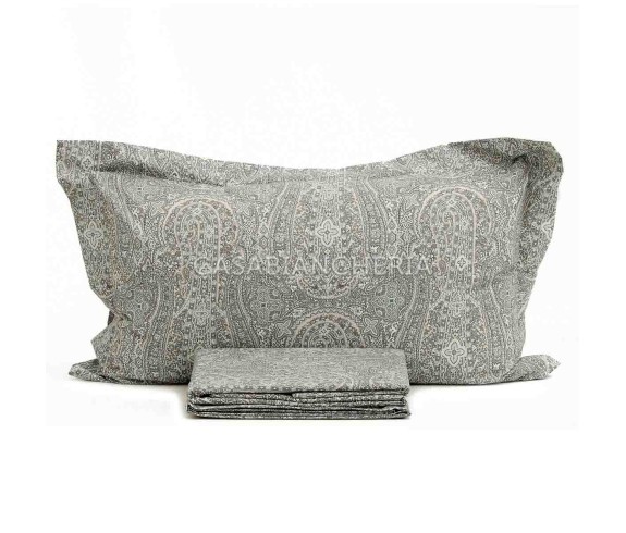 Casabiancheria.it | Completo copripiumino matrimoniale Mirabello Royal Paisley copripiumini mirabello amazon in percalle