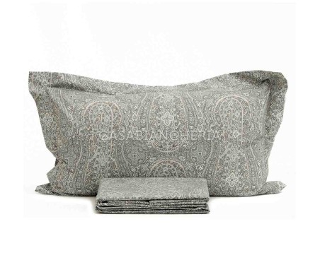 Casabiancheria.it | Completo copripiumino matrimoniale Mirabello Royal Paisley copripiumini mirabello amazon in percalle