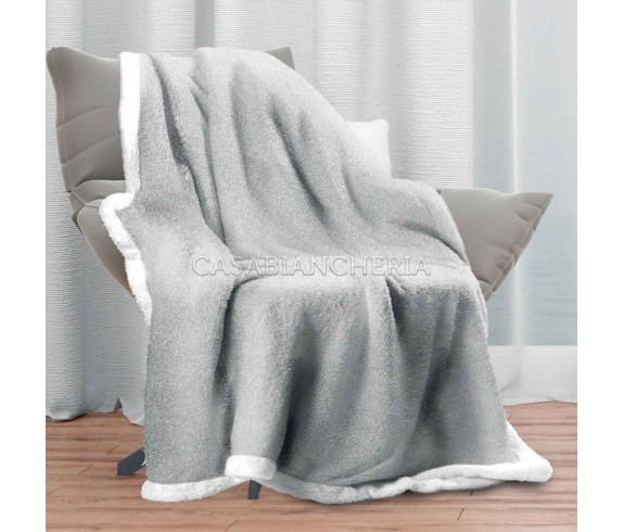 Casabiancheria.it | Plaid e coperta di pile agnellato Dots plaid in pile amazon