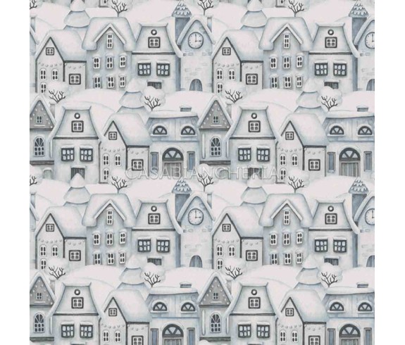 Casabiancheria.it | Plaid e coperta di pile agnellato Winter Houses coperte in pile amazon
