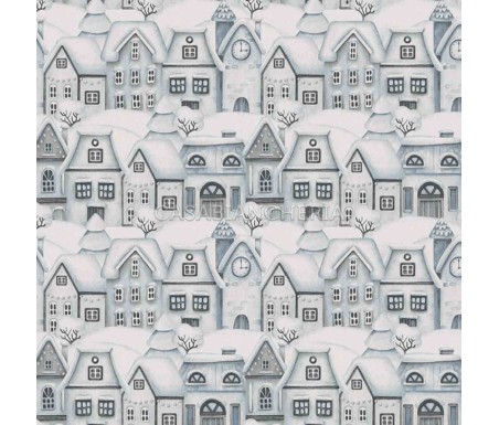Casabiancheria.it | Plaid e coperta di pile agnellato Winter Houses coperte in pile amazon