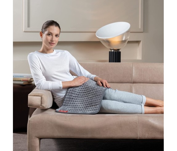 Casabiancheria.it | Termoforo Imetec Intellisense extra large per schiena gambe addome in micro pelouche Imetec Intellisense XL,