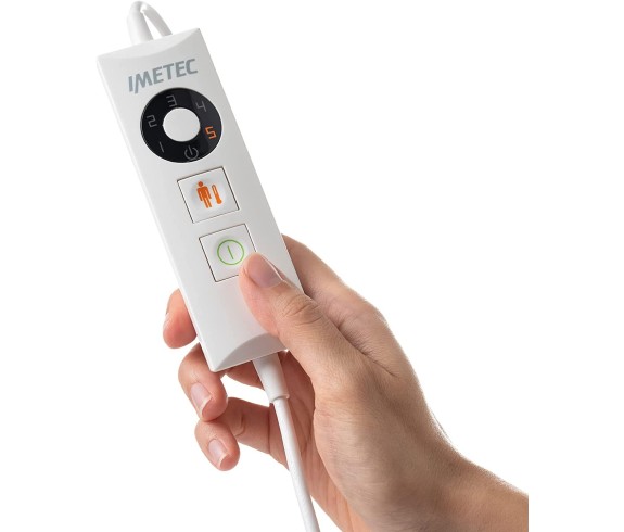 Casabiancheria.it | Termoforo Imetec Intellisense extra large per schiena gambe addome in micro pelouche Imetec Intellisense XL,