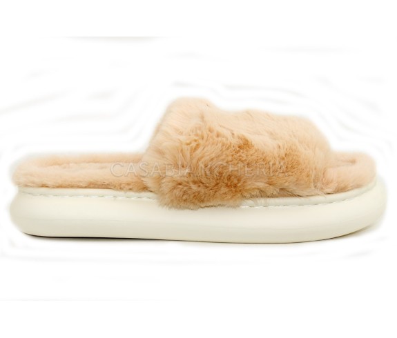 Casabiancheria.it | Pantofole donna in peluche Soft con antiscivolo Ciabatte Pelose Pantofole Pelliccia Comode Morbido Antiscivo