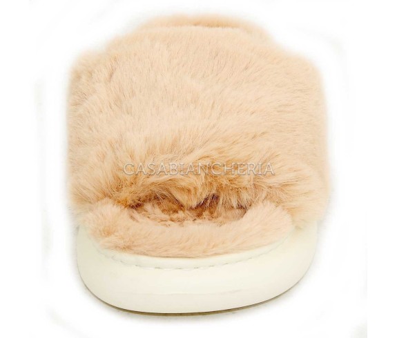 Casabiancheria.it | Pantofole donna in peluche Soft con antiscivolo Ciabatte Pelose Pantofole Pelliccia Comode Morbido Antiscivo