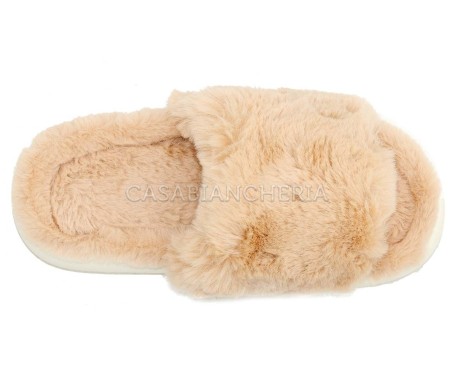 Casabiancheria.it | Pantofole donna in peluche Soft con antiscivolo Ciabatte Pelose Pantofole Pelliccia Comode Morbido Antiscivo