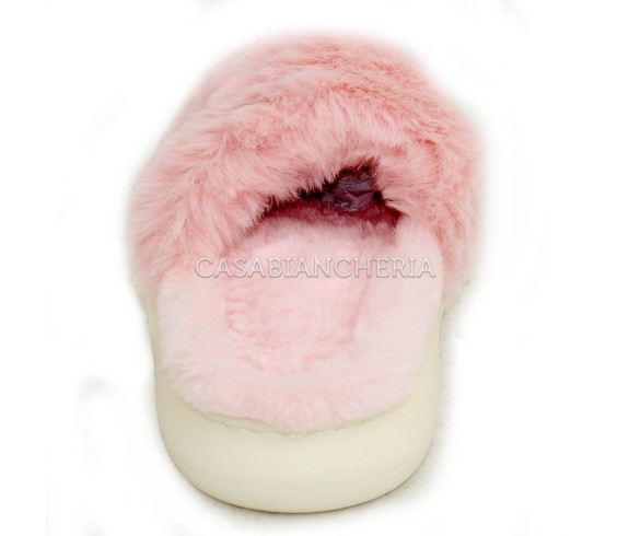 Casabiancheria.it | Pantofole donna in peluche Soft con antiscivolo Ciabatte Pelose Pantofole Pelliccia Comode Morbido Antiscivo