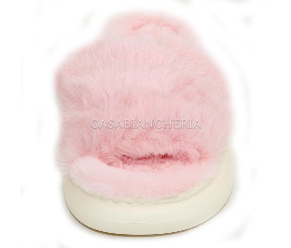 Casabiancheria.it | Pantofole donna in peluche Soft con antiscivolo Ciabatte Pelose Pantofole Pelliccia Comode Morbido Antiscivo