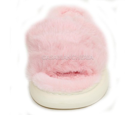 Casabiancheria.it | Pantofole donna in peluche Soft con antiscivolo Ciabatte Pelose Pantofole Pelliccia Comode Morbido Antiscivo