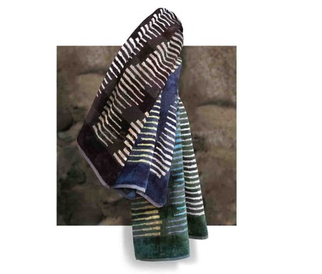 Casabiancheria.it | Coppia asciugamani di spugna Mirabello Carrara Naxos set asciugamani di spugna morbidi in vendita online