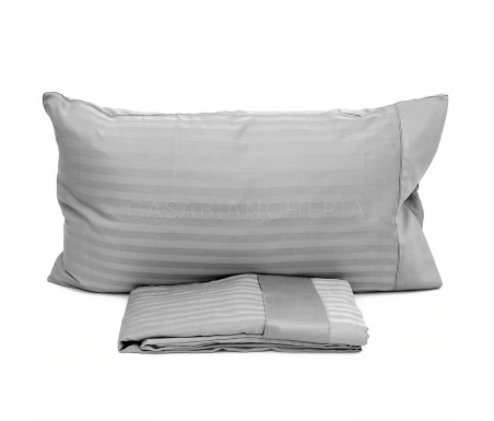 Casabiancheria.it | Parure copripiumino matrimoniale Tinta Unita in raso di cotone copripiumini di cotone amazon