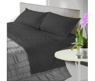 Casabiancheria.it | Parure copripiumino matrimoniale Tinta Unita in raso di cotone copripiumini di cotone amazon