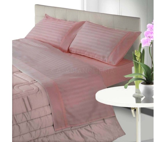 Casabiancheria.it | Parure copripiumino matrimoniale Tinta Unita in raso di cotone copripiumini di cotone amazon