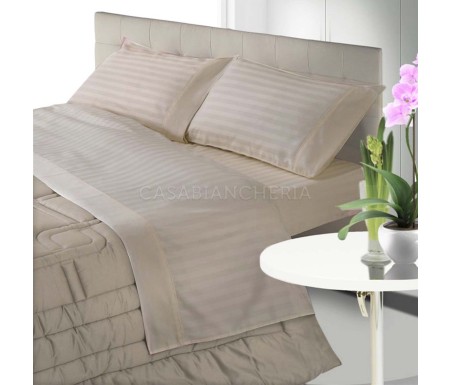 Casabiancheria.it | Parure copripiumino matrimoniale Tinta Unita in raso di cotone copripiumini di cotone amazon