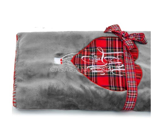 Casabiancheria.it | Plaid di pile Love Is In The Air plaid di Natale amazon