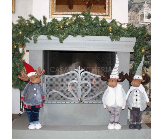 Casabiancheria.it | Pupazzo natalizio Renna Rudolph 80 cm decorazioni di Natale amazon