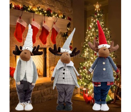 Casabiancheria.it | Pupazzo natalizio Renna Rudolph 80 cm decorazioni di Natale amazon