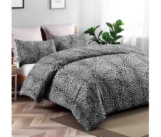 Casabiancheria.it | Parure copripiumino matrimoniale Leopardo copripiumini di cotone 2