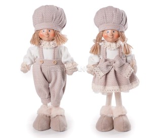 Casabiancheria.it | Pupazzo natalizio Giada e Rudy decorazione natalizia amazon