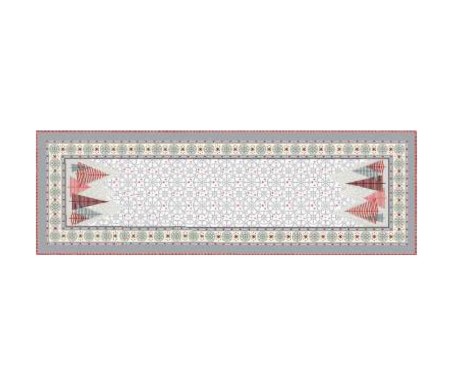 Casabiancheria.it | Centrotavola e runner natalizio di gobelin Cristal copritavola di natale