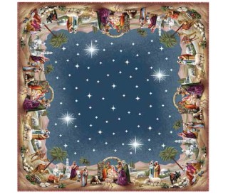 Casabiancheria.it | Centrotavola e runner natalizio di gobelin Magia copritavola di natale