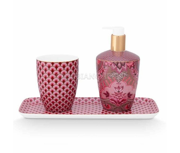 Casa Biancheria | Set Accessori Bagno Pip Studio Kyoto