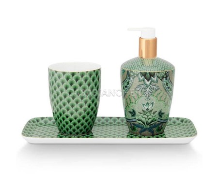 Casa Biancheria | Set Accessori Bagno Pip Studio Kyoto