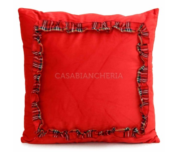 Casabiancheria.it | Coppia cuscini arredo decorativo natalizio Royal Velvet cuscini di natale in velluto