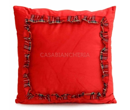 Casabiancheria.it | Coppia cuscini arredo decorativo natalizio Royal Velvet cuscini di natale in velluto