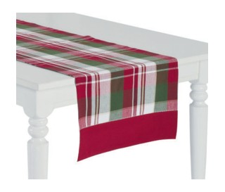 Casabiancheria.it | Centrotavola e runner natalizio Alaska decorazioni per la tavola di natale