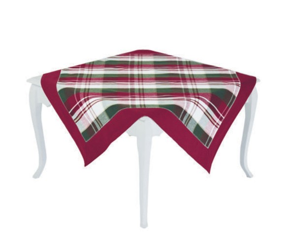 Casabiancheria.it | Centrotavola e runner natalizio Alaska decorazioni per la tavola di natale