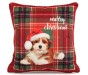 Casabiancheria.it | Cuscino arredo natalizio Dog in velluto cuscini decorativi di Natale amazon